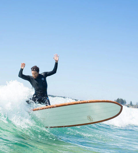 AQSS - Bronze Whaler by Beau Young - 9'4 Gold Surfboard AQSS   