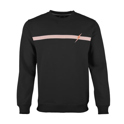 Bolt Stripe Crew Sweatshirt - Lightning Bolt Surf Co Hoodie Lightning Bolt Large  