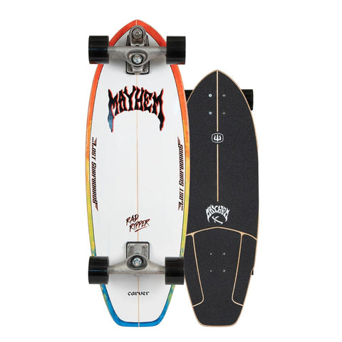 31" ...Lost Rad Ripper - C7 Complete Surf Skateboard - Carver Surf Skateboards Carver Skateboards   