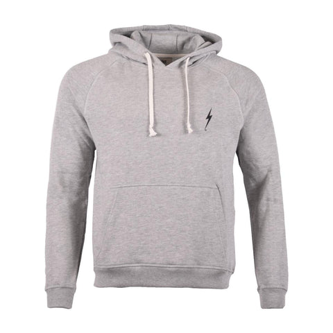 Essential Heather Fleece Hoodie - Lightning Bolt Surf Co Hoodie Lightning Bolt Small  