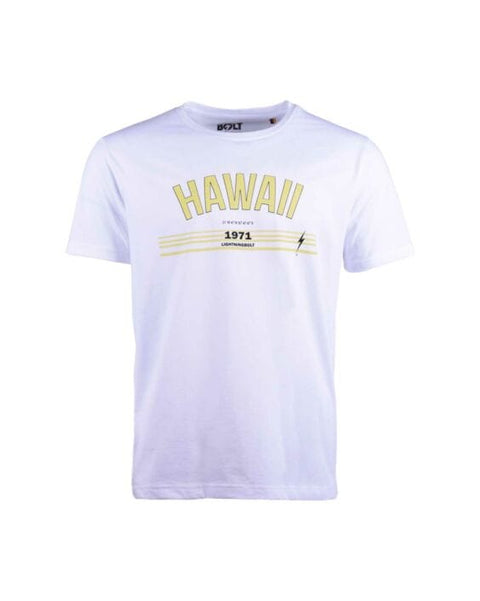 Homeland T-Shirt White - Lightning Bolt Surf Co T-Shirt Lightning Bolt Small  