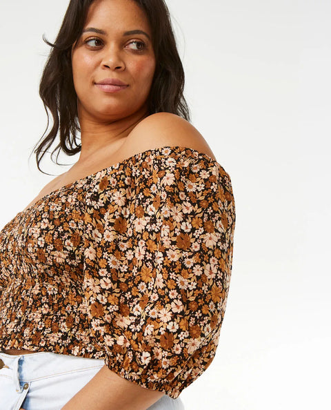 Rip Curl - Sea of Dreams Top - Brown Top Rip Curl   