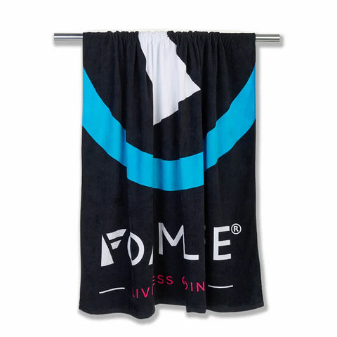 TRAAD Towel - Foamlife - Black Beach Towel Foamlife   
