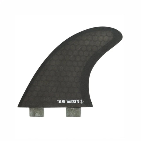 Tyler Warren Quad Black - FCS - Surfboard Quad Fin Surfboard Fins Captain Fin Co   