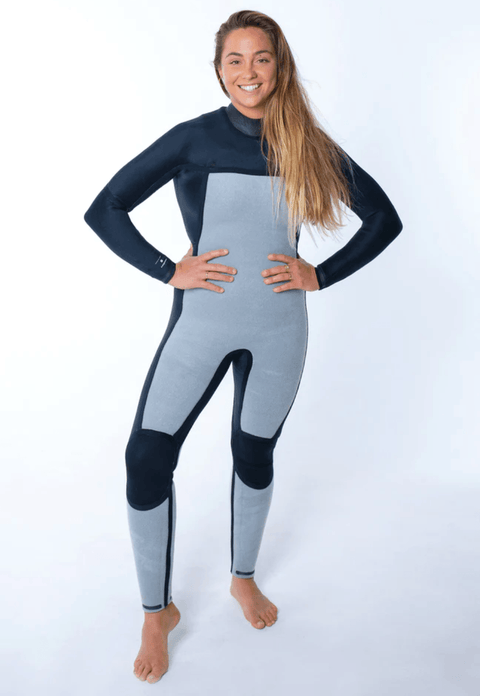 Coastlines - Insulator Series Womens 4/3mm Chest Zip Steamer Wetsuits Wetsuits Coastlines   